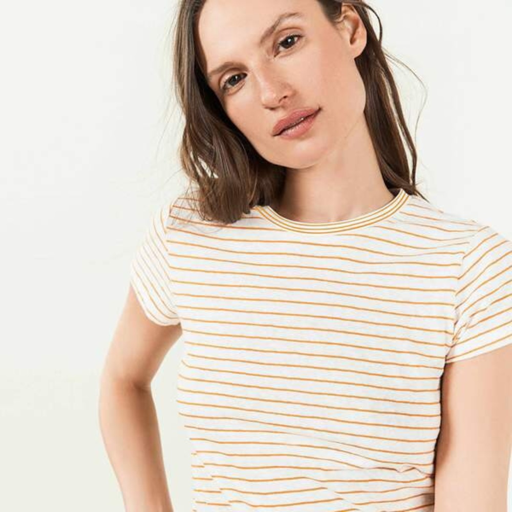 Faherty Brand Striped Didion Tee XS